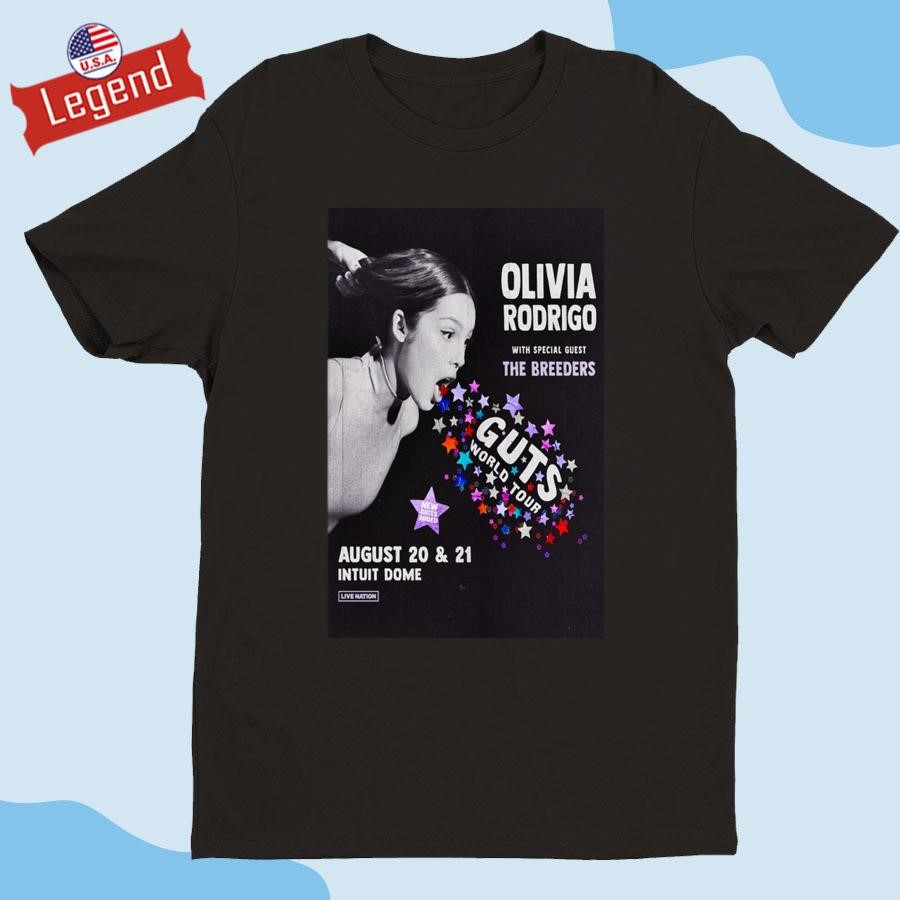 Olivia Rodrigo Aug 20-21 2024 Intuit Dome Inglewood CA Shirt