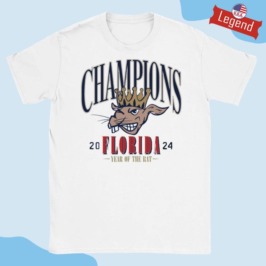 Original Champions Florida Year Of The Rat 2024 Shirt