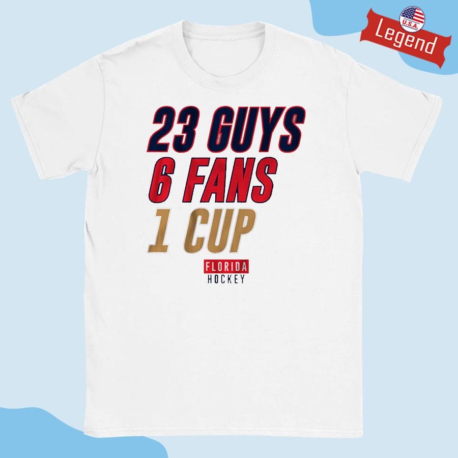 Original Florida Hockey 23 Guys, 6 Fans, 1 Cup Shirt