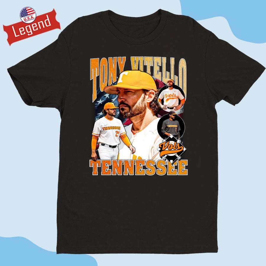 Original The Tony Vitello V Tennessee Volunteers Baseball T-shirt