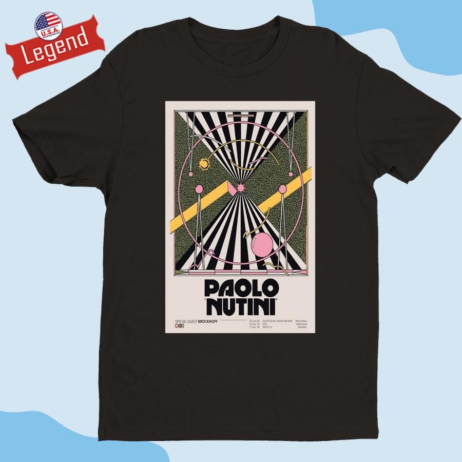 Paolo Nutini June 27 2024 Zeltfestival Rhein Neckar Mannheim T-shirt