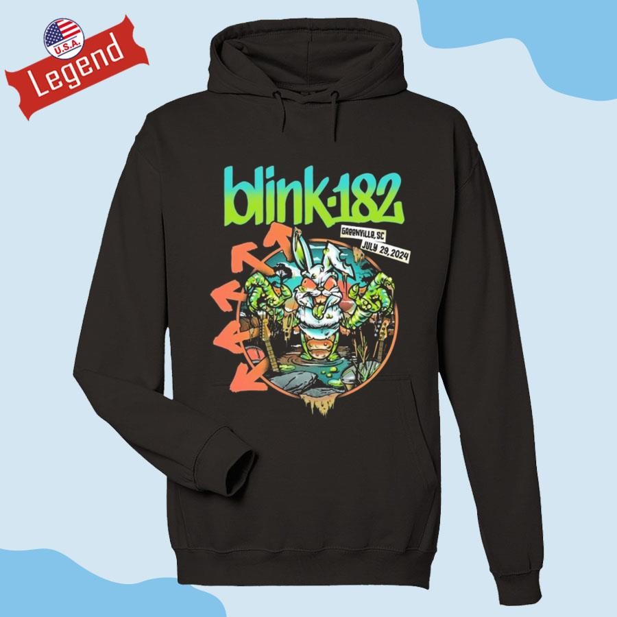 Blink-182 Tour 2024 Greenville, SC Hoodie 