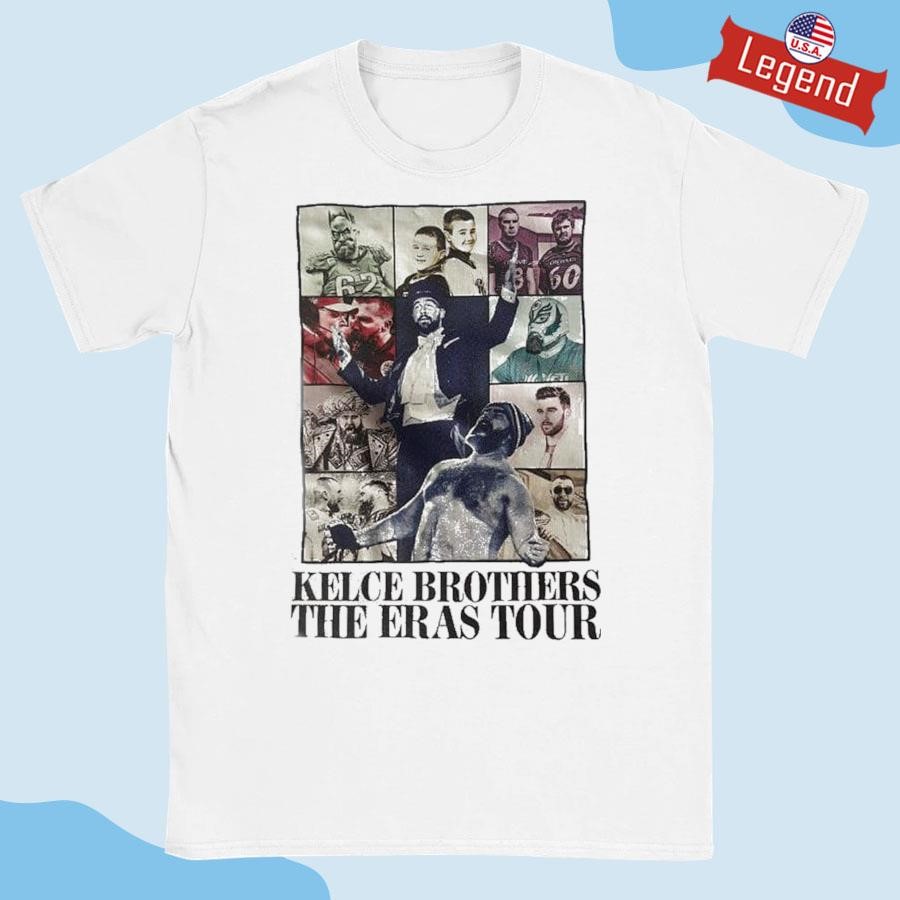 Kelce Brothers The Eras Tour T-shirt