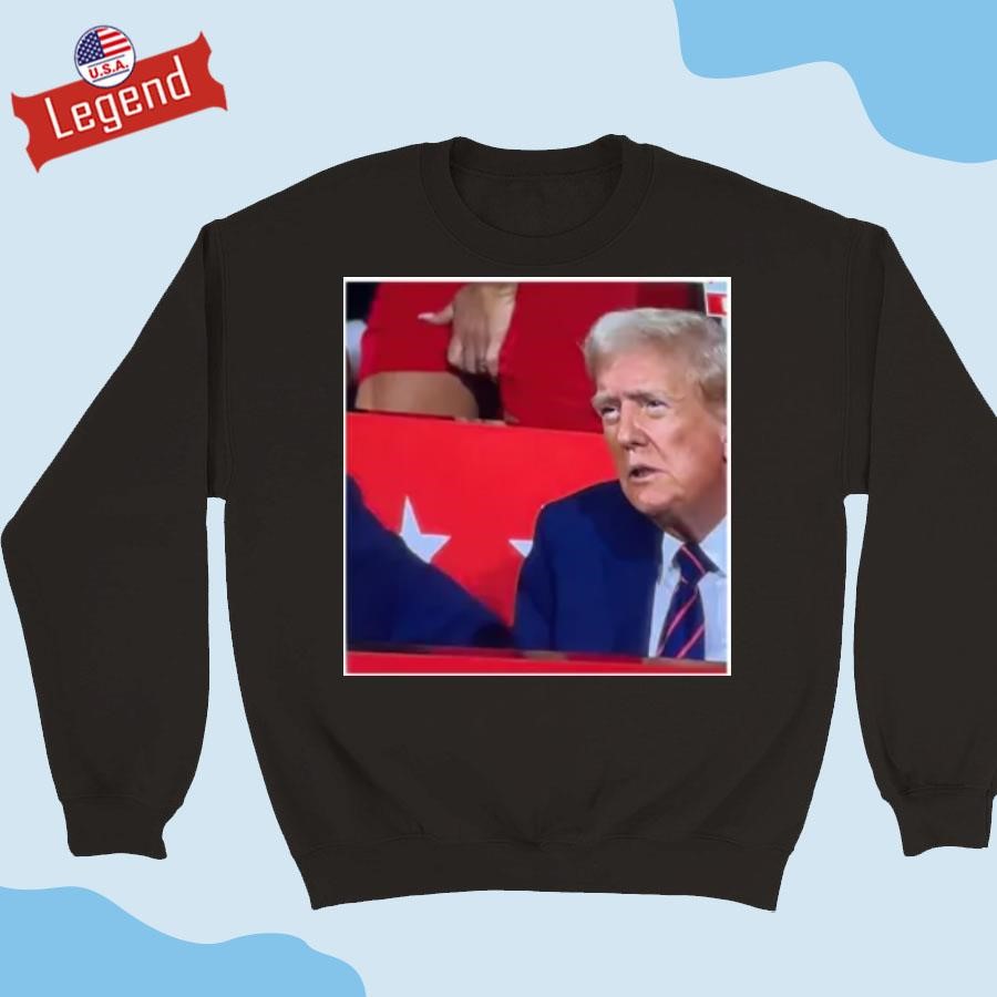 Kimberly Guilfoyle Touching Pussy Behind Trump RNC T-shirt,Sweater, Hoodie,  And Long Sleeved, Ladies, Tank Top