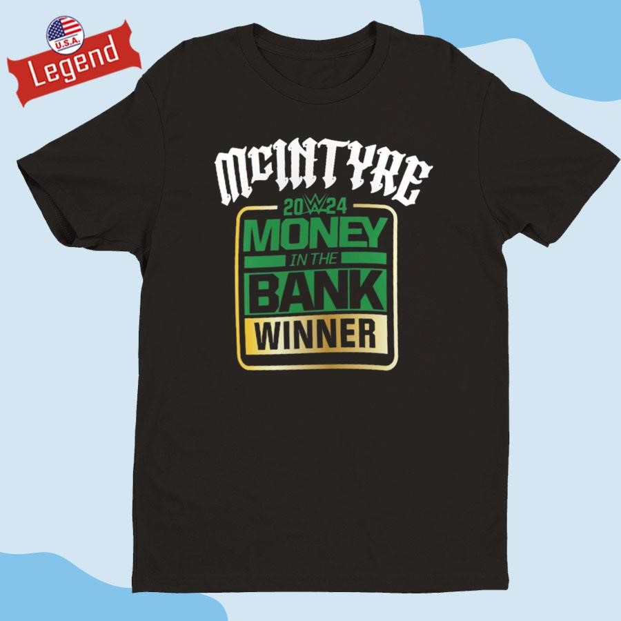 McIntyre Money In The Bank 2024 Winner T-shirt