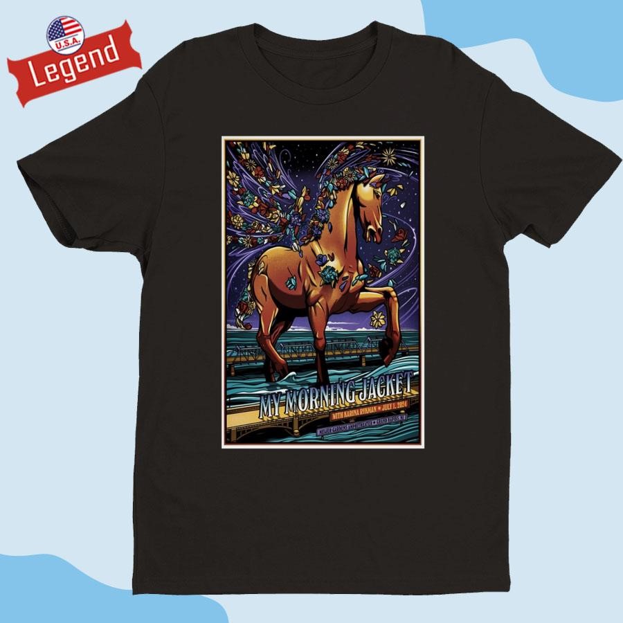 My Morning Jacket Grand Rapids MI July 1 2024 T-shirt