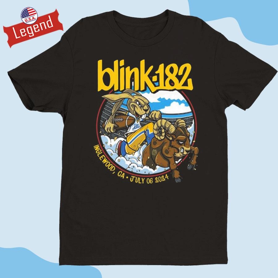 One More Time Tour Blink-182 SoFi Stadium July 6, 2024 Inglewood, CA T-shirt