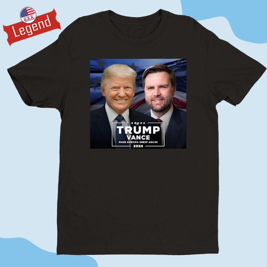 Photo Trump Vance 2024 Make America Great Again 2024 T-Shirts