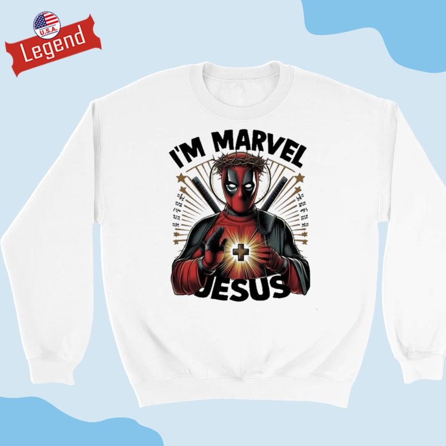 [YESEYESEE]★Y.E.S x Deadpool Long sleeve Deadpool I'm Marvel Jesus T-shirt,Sweater, Hoodie, And Long