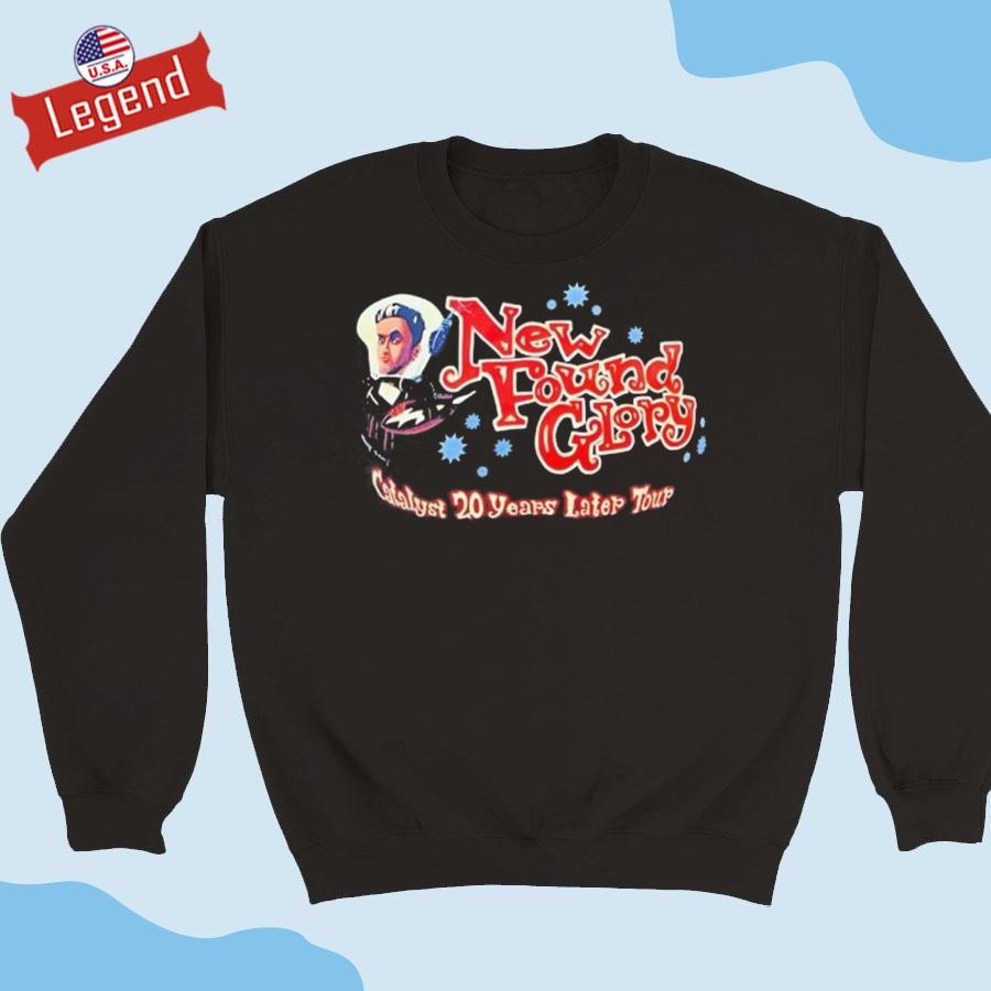 トップス NEW FOUND GLORY 20th anniversary T New Found Glory - Catalyst 20th Anniversary Tour 2024 Shirt