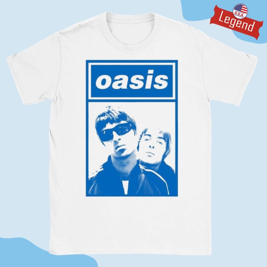 Oasis Noel & Liam 限定版フォトTシャツ Lサイズ Amazon.com: Oasis Noel and Liam Boxed Photo T Shirt Black