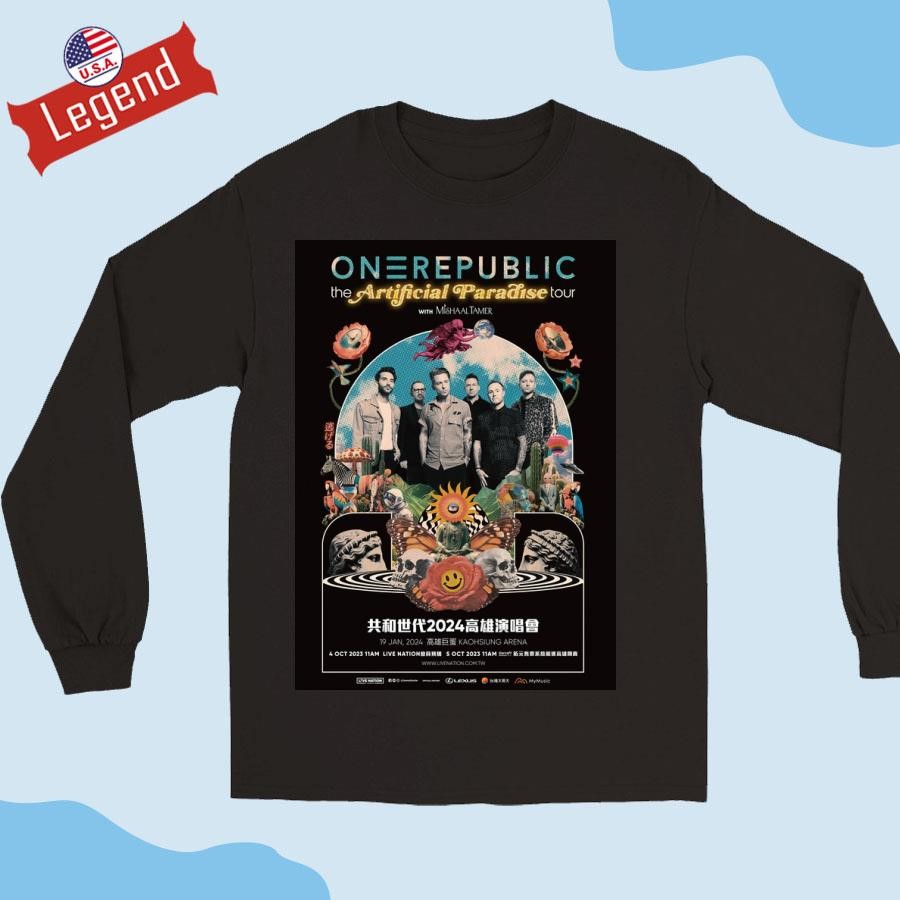 One Republic ワンリパブリック ツアー Tシャツ Mサイズ ツアーT OneRepublic The Artificial Paradise Tour 2025 In Japan T