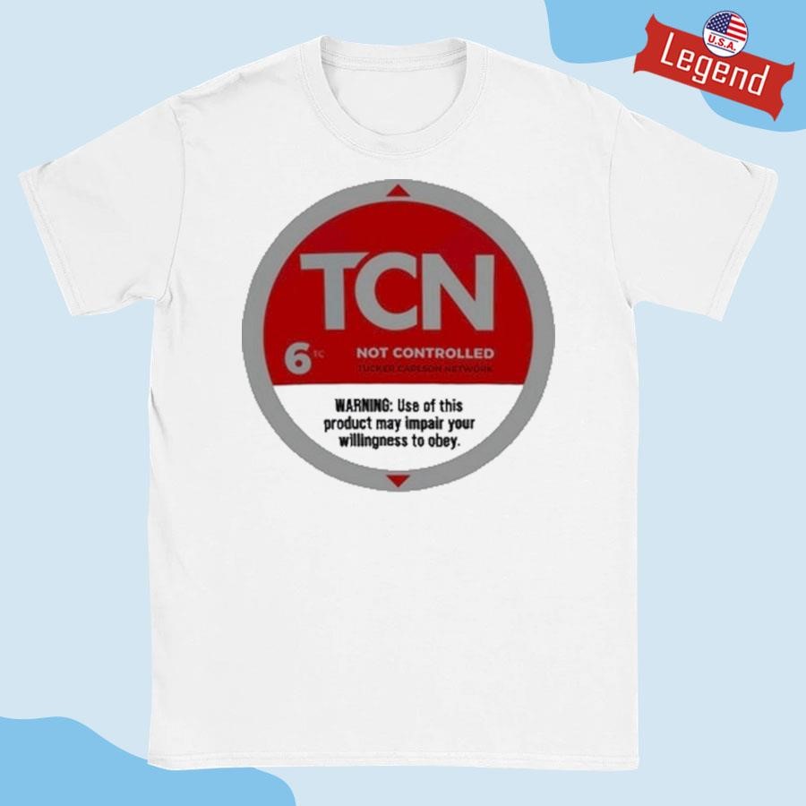 Tucker Carlson Tcn Not Controlled T-shirt