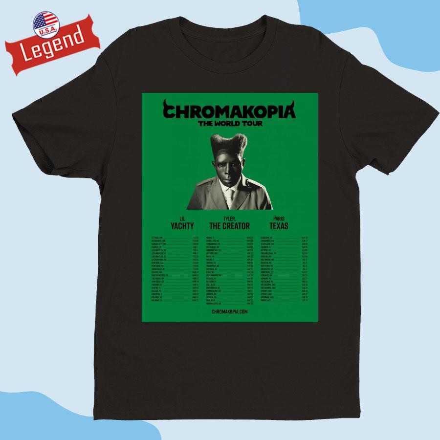 TYLER, THE CREATOR CHROMATOPIA Tシャツ Lサイズ Tyler the Creator Chromakopia Tour Concert 2025 short sleeve