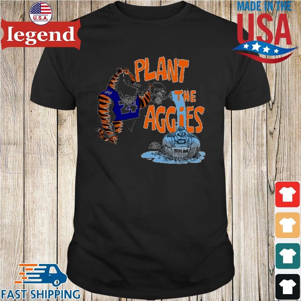 2024 Auburn Vs Texas A&M Rags Game Plant The Aggies Shirt