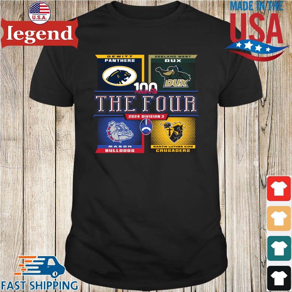 2024 MHSAA Football D3 The Four Shirt