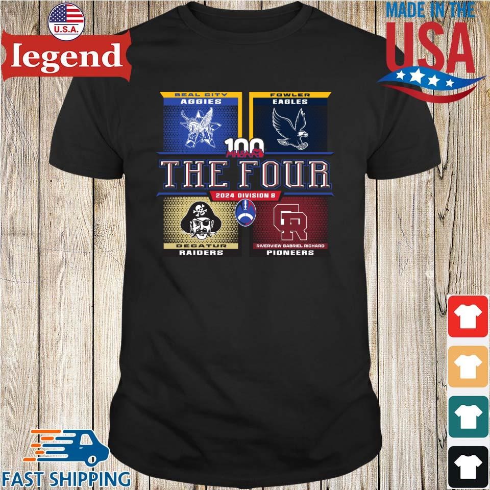 2024 MHSAA Football D8 The Four Shirt