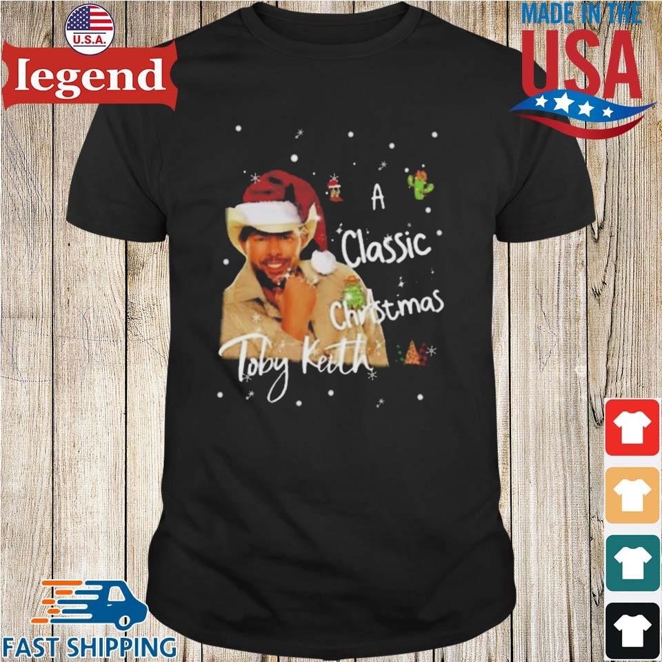 A classic Christmas Toby Keith Shirt