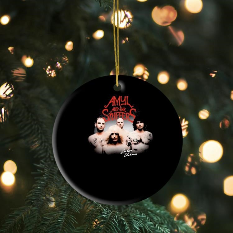 Amyl And The Sniffers Band Photo Ornament