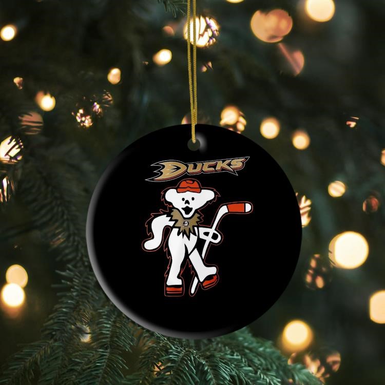 Anaheim Ducks Celebrating Grateful Dead Night 2024 Ornament