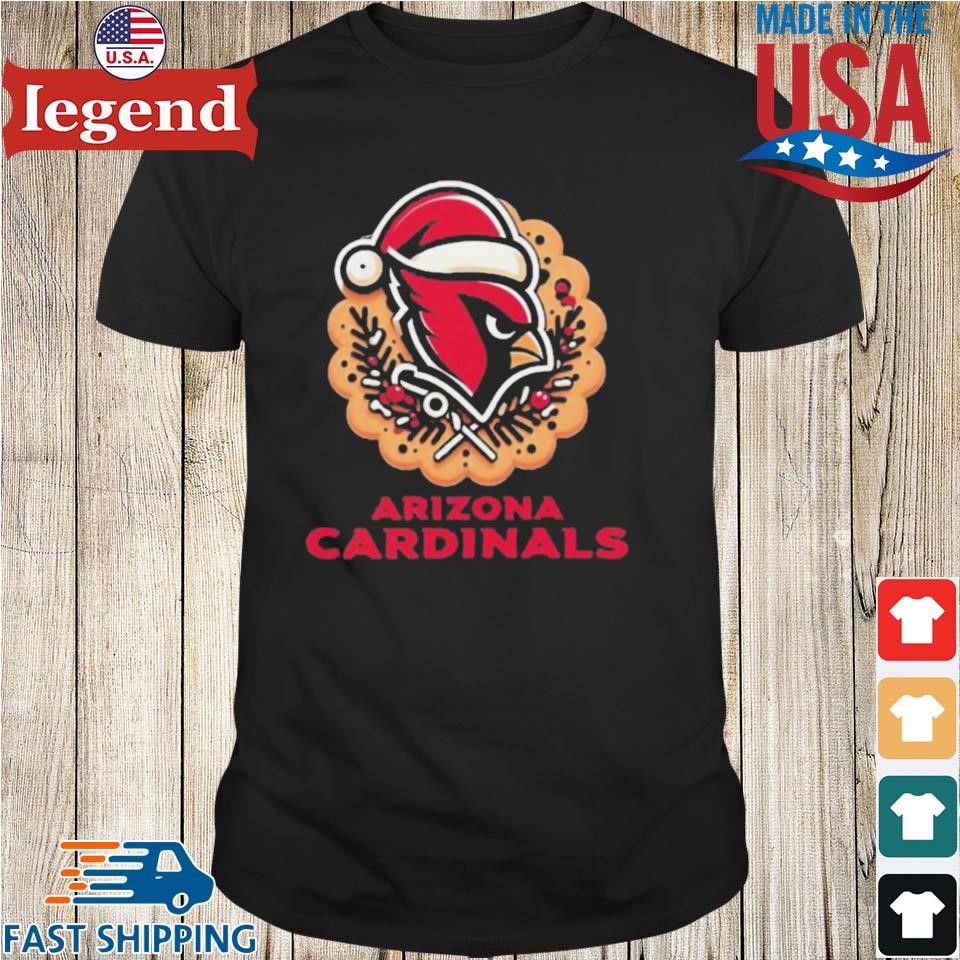 Arizona Cardinals Cookies Merry Christmas Shirt