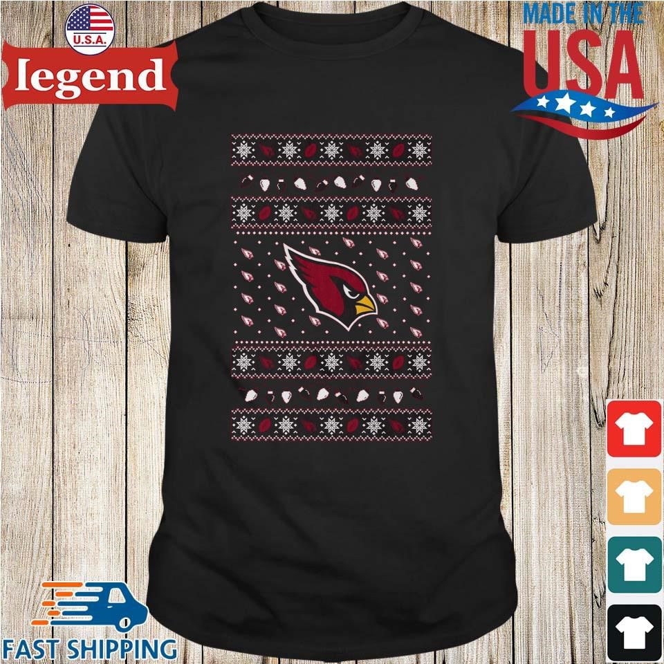 Arizona Cardinals Holiday Lights Ugly 2024 Shirt