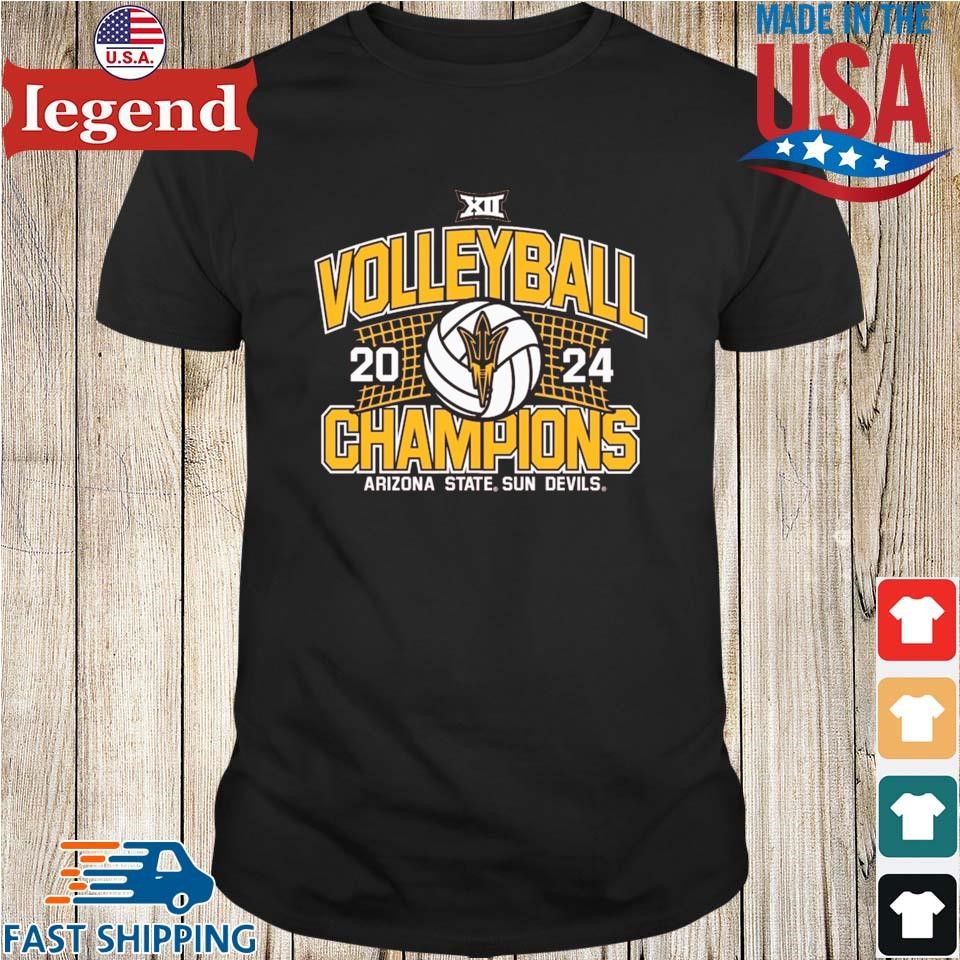 Arizona State Sun Devils 2024 Big 12 Volleyball Regular Season Champions Shirt