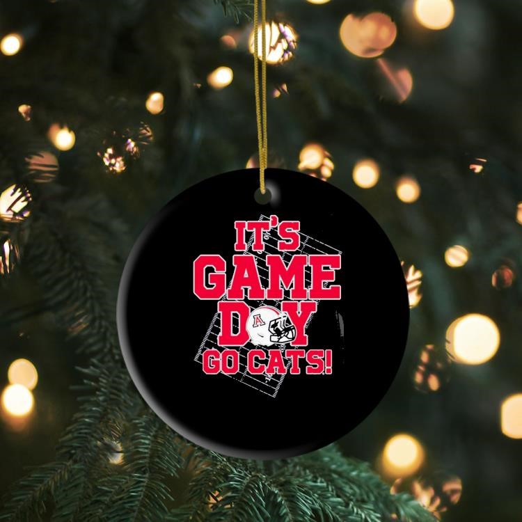 Arizona Wildcats Game Day Go Cats Ornament