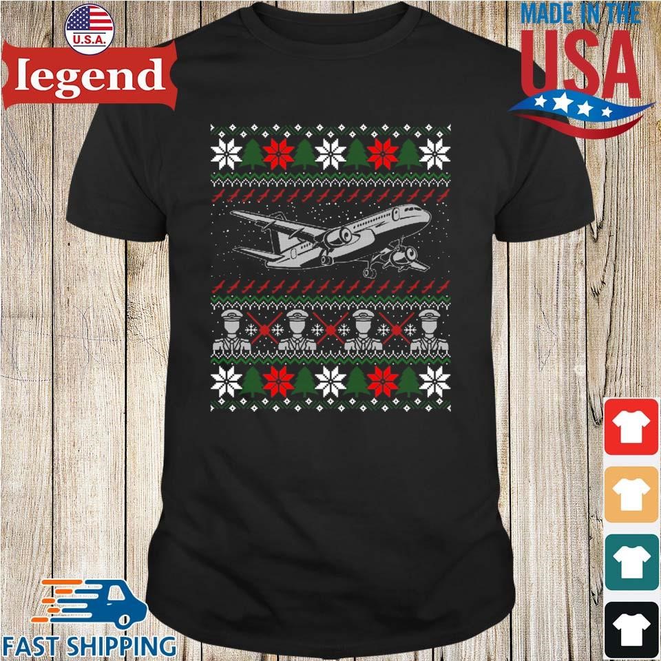 Aviation Pilots Ugly Christmas Sweater Flight Operator Sweater