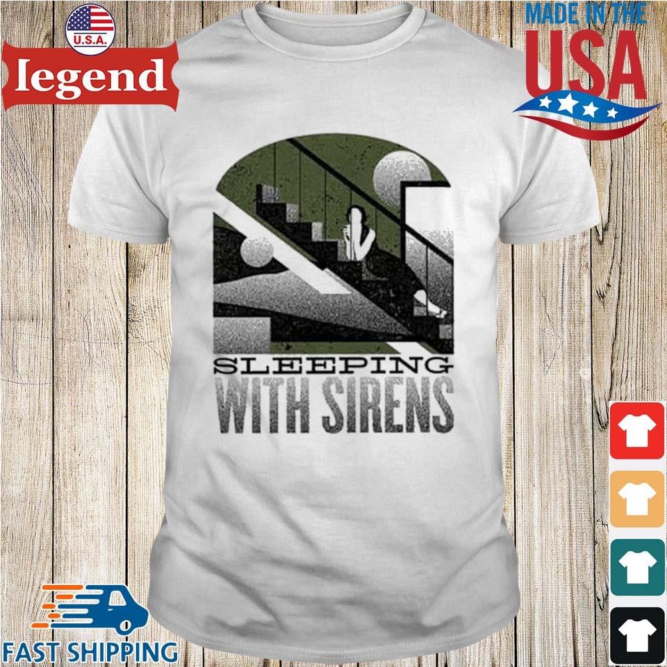 Awesome Sleeping With Sirens Stairs Shirt