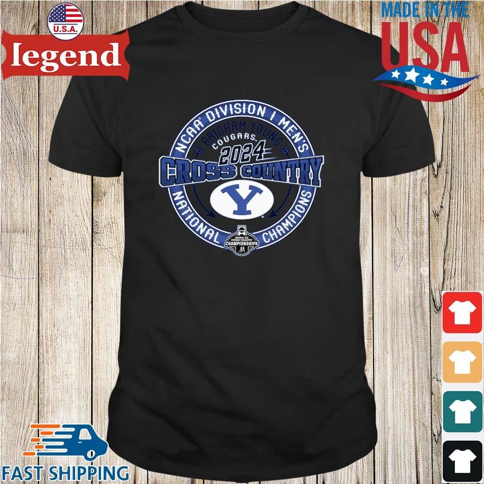 BYU Cougars 2024 NCAA Men's Cross Country National Champions Shirt