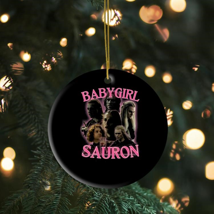 Baby Girl Sauron Ornament