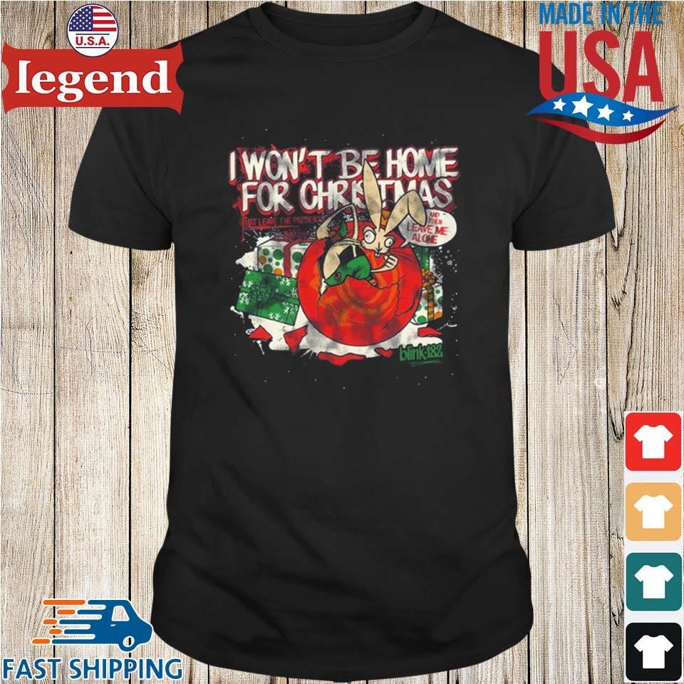 Blink-182 I Won't Be Home For Christmas 2024 Shirt