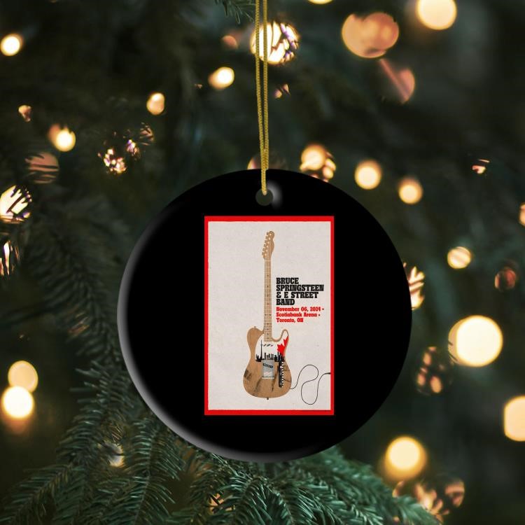 Bruce Springsteen And The E Street Band At Scotiabank Arena Toronto On November 6 2024 Ornament