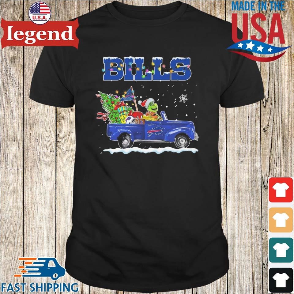 Buffalo Bills x The Grinch Driver Car Merry Christmas 2024 Shirt