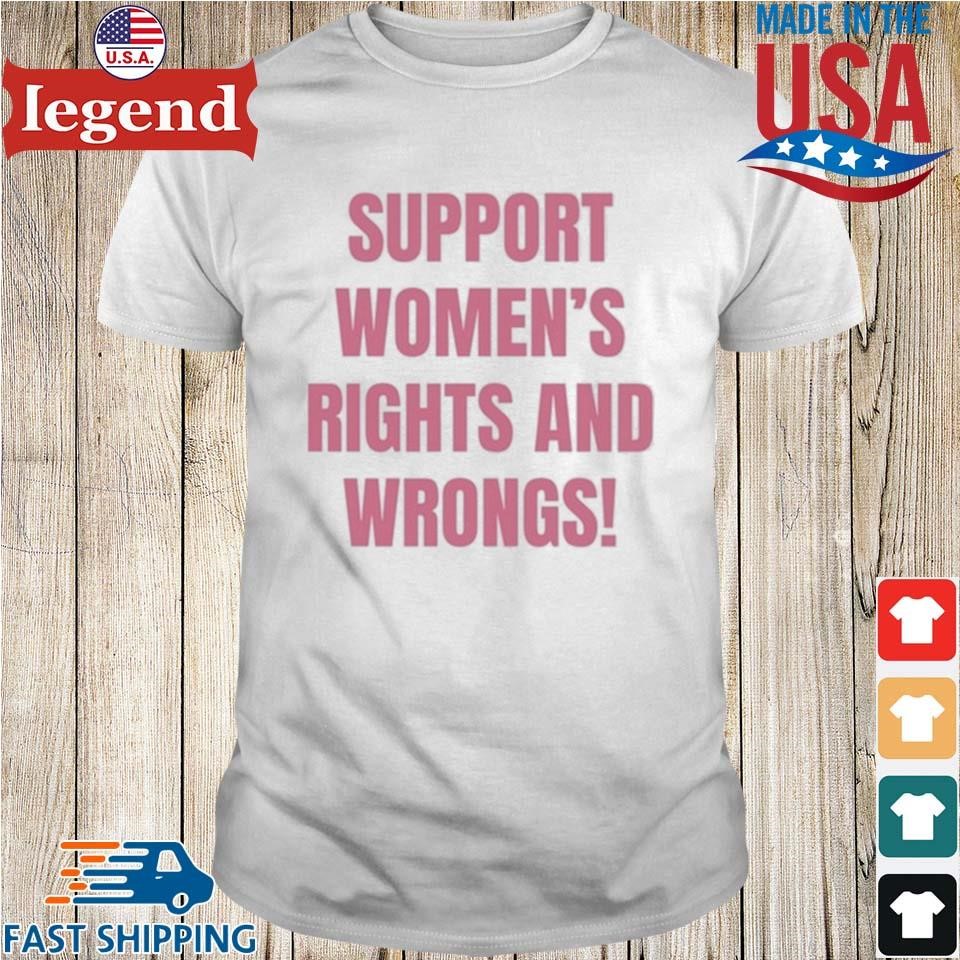 Cancelled Podcast Support Women's Rights And Wrongs Shirt