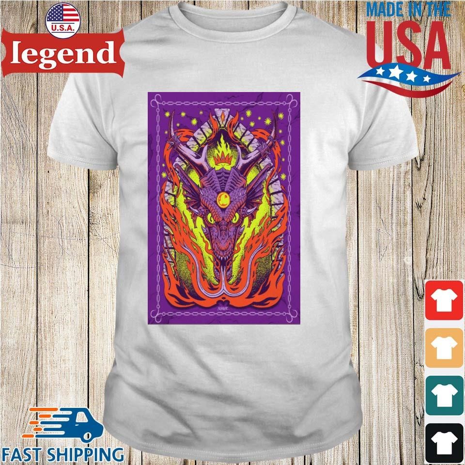 Castle Jackal Dragon Poster Shirt