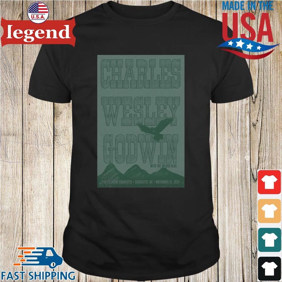 Charles Wesley Godwin Charlotte Nc November 16 2024 Tour Shirt