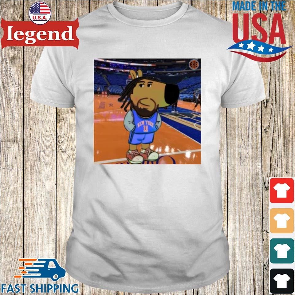 Chill Guy Dog Jalen Brunson NY Knicks Shirt