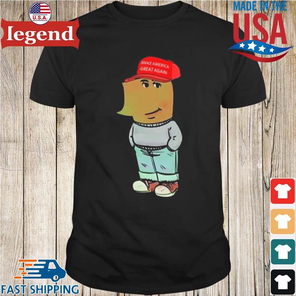 Chill Guy Dog Maga Hat Shirt