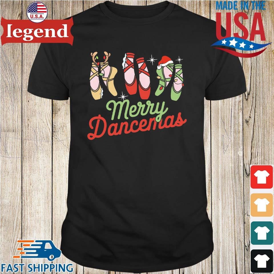 Christmas Ballet Girls Teens Xmas Merry Dancemas Sweater