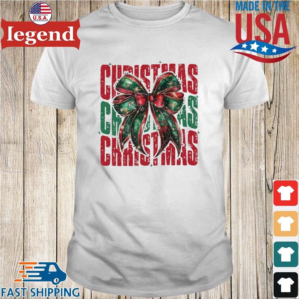 Christmas Coquette Bow 2024 Sweater