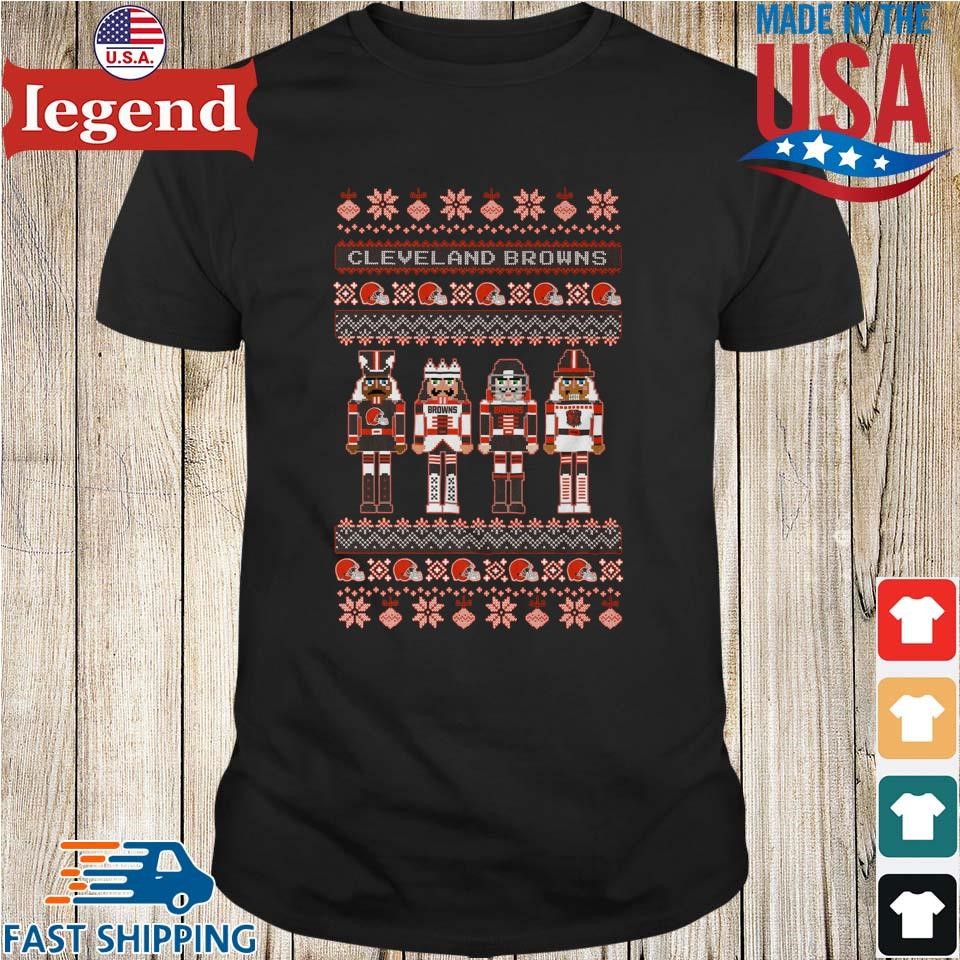 Cleveland Browns NFL Holiday Nutcracker Ugly 2024 Shirt