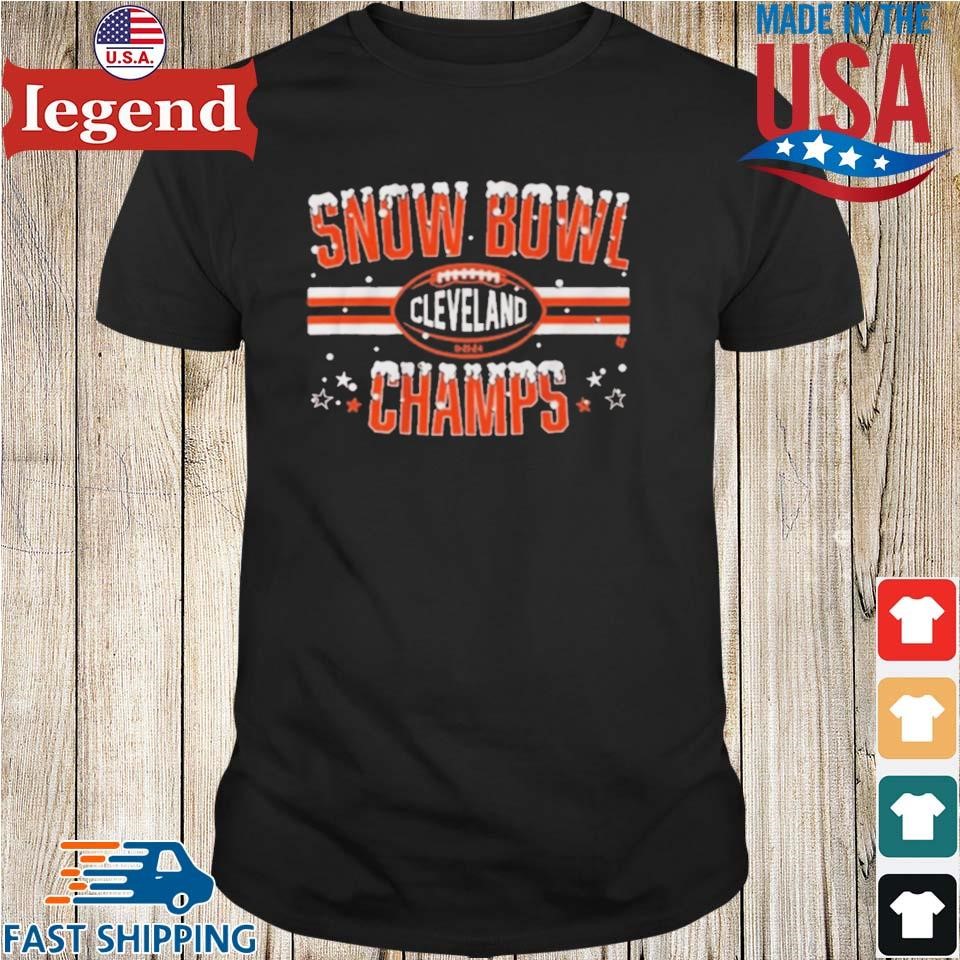 Cleveland Browns Snow Bowl Champs 2024 Shirt