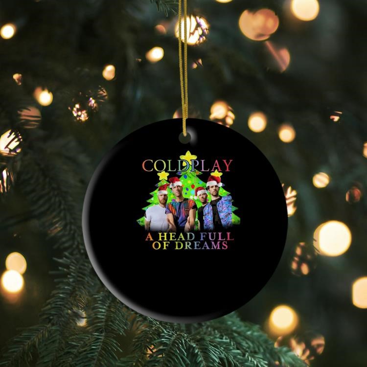 Coldplay Christmas A Head Full Of Dreams 2024 Ornament