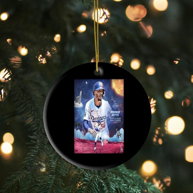 Congrats Mookie Betts Los Angeles Dodgers Silver Slugger Award Winners MLB 2024 Ornament