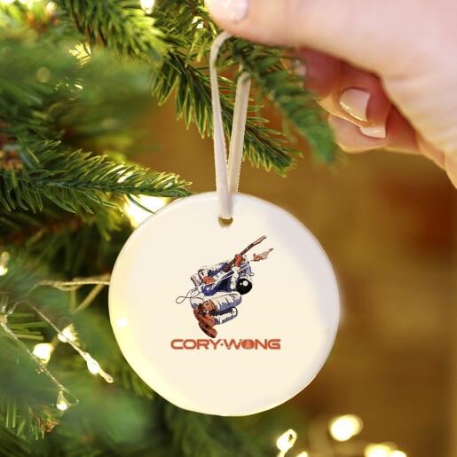 Cory Wong Space Guitar Tour Ornament