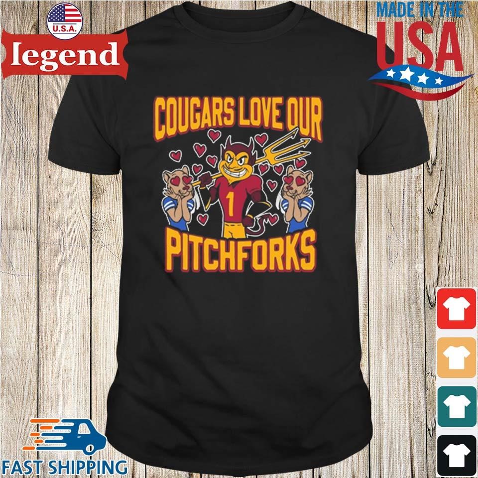 Cougars Love Our Pitchforks Shirt