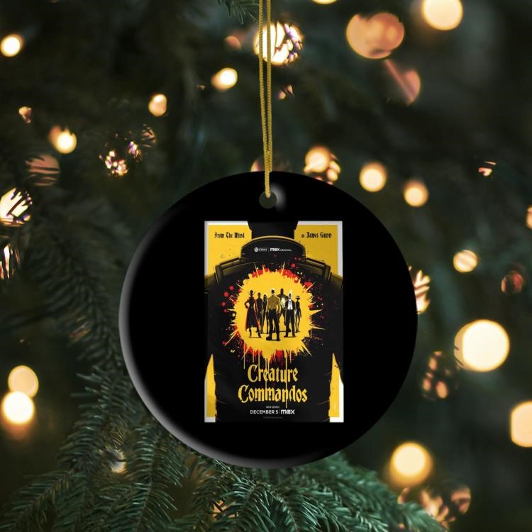 Creature Commandos From The Mind Or James Gunn New Series December 5 2024 Ornament