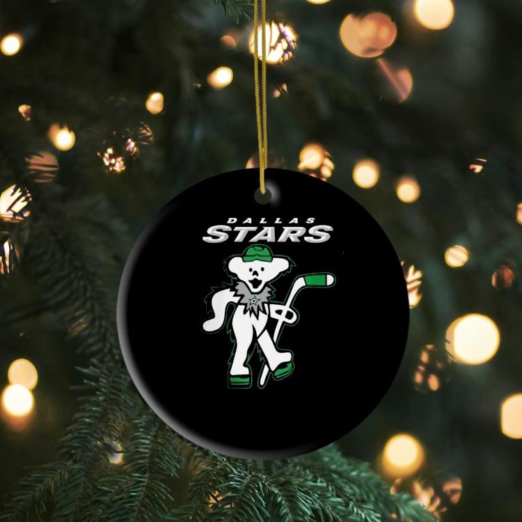 Dallas Stars Grateful Dead Night The Memories Of Dead Night Hockey 2024 Ornament